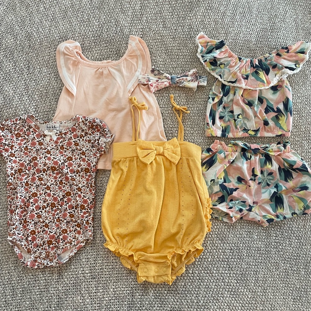 18M Baby Girl Spring/Summer Clothes